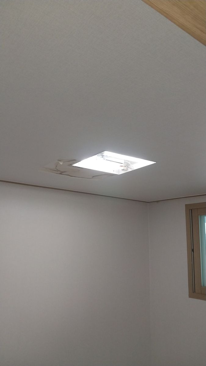 서창동 다시 설치한 전등